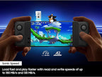 Samsung PRO Plus Sonic The Hedgehog + Adapter, 256GB microSDXC, Up-to 180MB/s, Full HD & 4K UHD, UHS-I, C10, U3, V30, A2, for Nintendo-Switch, Steam Deck, GoPRO, DJI Drone, Tablets (MB-MD256SA/LC1)