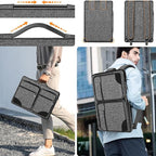 ZINZ Laptop Case 15 15.6 16 inches Sleeve Slim Briefcase Spill-Resistant Handbag for Most Popular 15" 15.6" 16" Notebooks，G01BK02