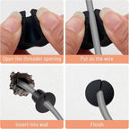 Cable Grommet Routing Kit for Starlink for 3/4 inch Wall Hole, Starlink Accessories, Silicone Cable Wall Pass, Starlink Anti-Slip Wall Grommets for Cables (3/4 inch) 2 Pcs (Pack of 2)
