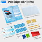 15.6 inch Blue Light Blocking Screen Protector Panel for 16:9 Widescreen Computer Monitor and Laptop - PC Anti-UV Eye Protection Filter Film - Anti-Scratch Diagonal Frame Shield [2 Pack]
