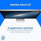 Ocushield 23" Premium Blue Light Screen Protector with Privacy Filter for Laptops and Computer Monitors - Anti-Glare - Easy Install - Anti-Fatigue (510 x 287 mm)