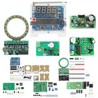 Soldering Practice Kit 5in1 DIY Power Amplifier Circular LED Vibration Alarm Anti-Theft Infrared Sensing Alarm Kit Plug-in Circuit Learn Soldering Kit for Beginners