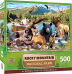 Baby Fanatics MasterPieces 500 Pieces Jigsaw Puzzle for Adults, Family, Or Kids - Rocky Mountain National Park - 15"x21"
