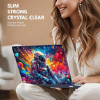 for MacBook Pro 16 inch Case 2021 2022 2023 2024 Release A3186 A3403 M4 A2991 M3 A2780 M2 A2485 M1 Pro/Max, Hard Shell Case with Screen Protector & Keyboard Cover, Astronaut