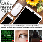 20 Pcs Webcam Cover Slide, 0.023 Inch Ultra Thin Universal Laptop Camera Cover Slide Webcam Covers Cameras Blocker Slider Camera Cap for Laptop, Computer, Great for Privacy