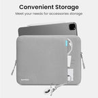 tomtoc 360 Protective Tablet Sleeve for iPad Pro 11-inch (M4/4th/3rd/2nd/1st Gen), iPad Air 11-inch (M3/M2) 2025 with Magic Keyboard/Smart Keyboard Folio, iPad (A16)11-in, Water-Resistant Tablet Case