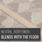 C2G Management Kit Legrand Wiremold CDI-5 Corduct 5 Foot Cover for Floors, Holds 1 Cord or Cable, Ivory (1 Pack), 5 Feet