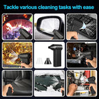 Compressed-Air-Dust Collector-Mini Portable- Turbo Fan- 130000RPM Electric Duster-Cleaning kit- No Canned- Replace Compressed air can- Car Dryer air Blower- Pc dusters forCleaning
