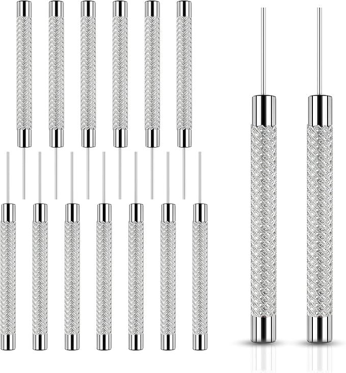 SIM Card Removal Pin, 15 Pcs SIM Card Tray Removal Tool Watch Chain Link Remover Pin Tools Smartphone Ejector Pins Needle Remover for All Models Cell Phone Ejector Opener