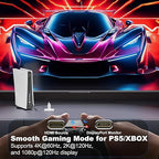 Active HDMI to DisplayPort Cable 6FT, 4K 60Hz 1080p 120Hz, Unidirectional HDMI Source to DP Monitor Display Port Cable Compatible for PC, Laptop, Computer, NVIDIA, AMD, PS5/4, Xbox