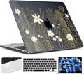 TWOLSKOO for M4 MacBook Air 13.6 inch Case 2025-2022 Release M4 A3240 M3 A3113 M2 A2681, Plastic Hard Shell & Screen Protector & Keyboard Cover & Trackpad Film, Cute Cactus