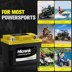 YTX4L-BS STD Standard Lithium Motorcycle Battery - 12.8V 2.8Ah 150CCA LiFePO4 Powersports Battery for ATV, Scooter, Snowmobile, Jet Ski, Honda Grom, Yamaha, Suzuki, CAN-AM, Generator
