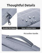 Laptop Case, Sleeve with Handle 360° Protectivie Puffy Laptop Sleeve Compatible with MacBook, Dell, HP