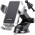 Wireless Car Charger, Phone Holders for Your Car, 15W Auto Clamping Phone Mount Car Accessories for iPhone 16 15 14 13 12 Mini Pro Max, Samsung Galaxy S24 Ultra S23 S22+ Note 20, etc - Silver