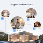 Juke-8: 8 Zone Multi-Room Amplifier | Built-in Music Streaming & Wireless App Control | Supports 8 Audio Sources Simultaneously | Whole Home Audio System | Airplay 2, Spotify Connect, Bluetooth