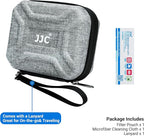 JJC Durable Lens Filter Pouch Case for 10 Circular Filters Up to 95mm 82mm, Dustproof & Water-Resistant Camera Lens Filter Storage Wallet for ND UV CPL Filter