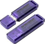 INLAND Micro Center Super Speed 64GB 2-Pack Ultra Flash Drive USB 3.0/USB 3.1 Gen1 Memory Stick with Keychain Thumb Drive Photo Stick Jump Drive