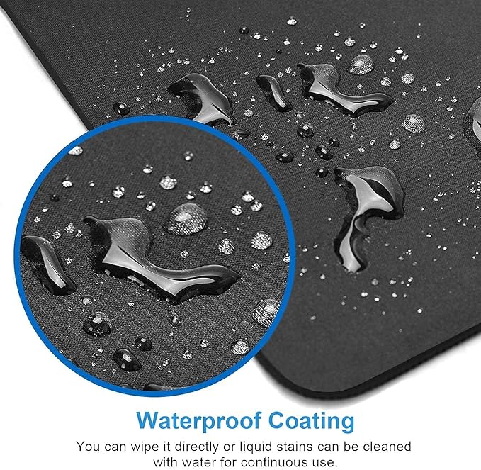 White Lotus Mouse Pad,Cute Floral Mouse pad,Custom Small Mouse Pads with Designs,Portable Office Non-Slip Rubber Base Wireless Mouse Pad for Laptop
