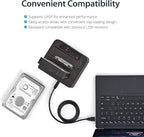 StarTech.com Dual-Bay USB 3.1 to SATA Hard Drive Docking Station, USB 3.1 (10 Gbps), External 2.5/3.5" SATA I/II/III, SSD/HDD Docking Station, Hot-Swap Hard Drive Bay, Top-Loading (SDOCK2U313)