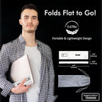 INS-Flip 4 4K USB Portable Document Camera/Webcam/Visualiser—13MP Ultra HD, Foldable Design, Auto Focus, Mic, LED, Compatible with Mac OS, Windows, iPad, Chromebook for Distance Learning