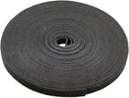 Pasow fastening tape Cable Tie Double Side Nylon Power Wire Management 3/4Inch 1 Roll Hook (25 Yards, Style 1)