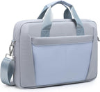 15-16 Inch Laptop Shoulder Bag Business Briefcase Water Resistant Computer Messenger Bags Compatible with MacBook Pro 16, MacBook Air 15 M4, HP, Dell, ASUS Notebook, Blue