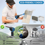 ATEngeus Compressed Air Duster, Electric Air Duster, Cordless Air Duster for Computer, Stepless Speed, Keyboard Cleaner, Replace Canned Air, Brushless Motor, 6000mAh