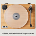 U-Turn Audio - Orbit Plus (Gen 2) Turntable with Built-in Preamp, Oak
