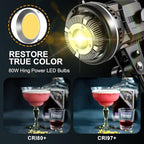 GVM Great Video Maker 80W CRI97+ Video Lights with Bowens Mount Color Temperature 5600K Dimmable LED Continuous Lighting Spotlight Photography Shooting Light with Reflector (80W + Filter) (VC-P80S)