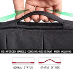 Voova Laptop Sleeve Carrying Case 15.6 16 Inch,Slim Computer Cover Bag Compatible with MacBook Pro 15/16, Dell xps 15,15-16 Inch HP Dell Asus Acer Laptop, Black