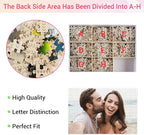 Easycosy Custom Photo Puzzles 1314/520 Pieces for Adults Families Personalized Picture Text Jigsaw Puzzle Gift for Holiday Birthday Wedding Anniversay(Horizontal/Vertical)