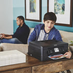 Brother MFC-J1170DW Wireless Color Inkjet All-in-One Printer, NFC One-Touch Print, Duplex, Cloud Print & Scan, Mobile App Control, 2.7" Touchscreen, Works with Alexa