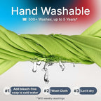 Koala Lens Cleaning Cloth | Japanese Microfiber | Glasses Cleaning Cloths | Eyeglass Lens Cleaner | Eyeglasses, Camera, VR/AR Headset, and Screen Cleaner | Black & Green (Pack of 3)