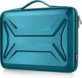 DOMISO 14 Inch Laptop Case Shockproof Sleeve Waterproof Hard Shell Protective Cover for Business & Travel, Fits 14" Lenovo ThinkPad/Dell XPS/HP Pavilion/Macbook Pro (Teal)