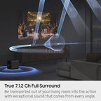 Samsung Q-Series Soundbar HW-Q900F 7.1.2 ch Subwoofer (2025 Model) Smart Integration, Wireless Dolby Atmos, Q-Symphony