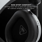 Turtle Beach Stealth 600 Wireless Multiplatform Amplified Gaming Headset for PS5, PS4, PC, & Mobile – Bluetooth, 80-Hr Battery, Noise-Cancelling Flip-to-Mute Mic, 50mm Speakers – White