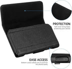 BECPLT for Galaxy S24 Ultra 5G Holster Case,Galaxy S23 Ultra S22 Ultra 5G S22+ 5G S21 Ultra 5G Nylon Holster Belt Case with Clip/Loops Belt Pouch Holder for Galaxy Note 20 Ultra S20+ S20 Ultra 5G