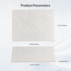12 Pack Acoustic Panels Self Adhesive Sound Proof Foam, High Density Sound Acoustic Panel, 16X12X0.4 Inch 4:3 Rectangle Panels in Home, Office, Reccording Room, Studio,and more(Beige)