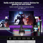 Z-Edge 27 inch Curved Gaming Monitor, FHD 1080P 300Hz 280Hz 240Hz Curved Monitor 1500R Computer Monitor, MPRT 1ms Monitor, 16.7M Colors, UG27S 2X DP 1.4 Ports and 2X HDMI 2.0 Ports