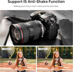 VILTROX EF-M1 Pro Lens Adapter, Auto Focus Ring Mount Adapter Lens Converter with Security Lock Compatible with Canon EOS EF/EF-S Lens to M4/3 MFT GH4 GH5 GF6 GX7 E-M5 E-M10II E-PL5 Cameras