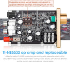 Douk Audio U3 Headphone Amps, Mini Hi-Fi Amplifier for Home Desktop PC 6.35mm / 3.5mm Headsets, Class A, RCA Input, DC 5V