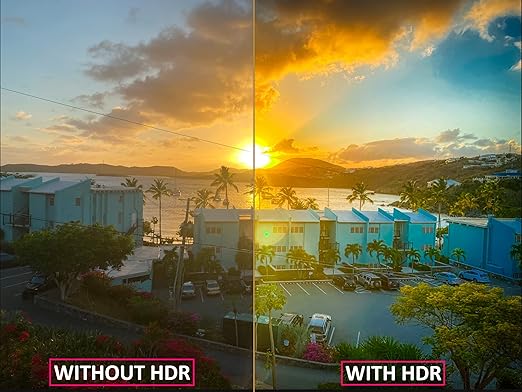 White HDR HDMI 2.1 Certified Cable Supports 10K 8K @60Hz and 4K @120Hz Compatible with Dolby Vision and All TVs, BluRay, Xbox Series X, PS5 (10 Feet)