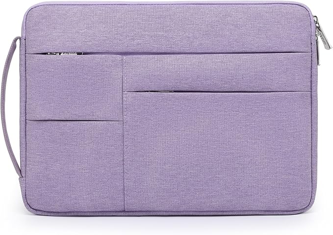 HYZUO 15-16 Inch Laptop Sleeve Bag for MacBook Pro 16 M4/M3/M2/M1 2025-2019, 15" Surface Book, Portable NoteBook Case for 15" 15.6" HP Dell Lenovo ThinkBook Asus Acer Samsung HUAWEI, Lilac Purple