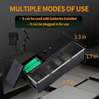 GSS Electric Mouse Trap, Smart Mouse Traps Indoor for Home,Reusable Mice Traps, AC/Battery Powered, Easy Clean