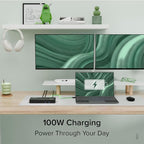 Plugable 12-in-1 USB C Triple Monitor Docking Station, Triple 4K Displays with 3X HDMI or 3X DisplayPort, Compatible with Mac, Windows, Thunderbolt, USB4, USB-C (100W PD, 6X USB Ports, Ethernet)