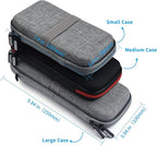 Power Bank Case for INIU 20000mAh Power Bank, Portable Charger Case for Durecopow 20000mAh Solar Power Bank and iMuto 30000mAh Power Bank with Carabiner