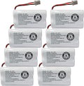 GEILIENERGY BT1007 BT1015 Phone Battery Compatible with BT-1007 BT-1015 BT-904 BBTY0460001 BBTY0510001 DCX150 DECT1500 D1484 HHR-P506 HHR-P506A Handset Cordless Telephone(8 Pack)