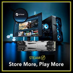 Addlink A95 8TB M.2 SSD Storage Expansion for PS5 Consoles with Heatsink, up to 7000 MB/s, Internal Gaming SSD -2280 PCIe NVMe Gen4X4 3D TLC with Dram NAND SSD Made in Taiwan