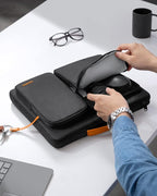 tomtoc 360 Protective Laptop Carrying Case for 15.6-16.2 Inch Acer Aspire 5/7, Lenovo Legion 5i Pro Gen 7, The Razer Blade 17, Dell Inspiron 16/XPS 17, LG Gram 17, More Asus Thinkpad Chromebooks
