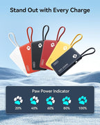 INIU 45W Portable Charger, 10000mAh Built-in USB C Cable Fast Charging Power Bank, Small Type C Battery Pack, Powerbank for iPhone 16 15 14 13, iPad, Samsung S25 S24 etc. Travel Camping Essentials